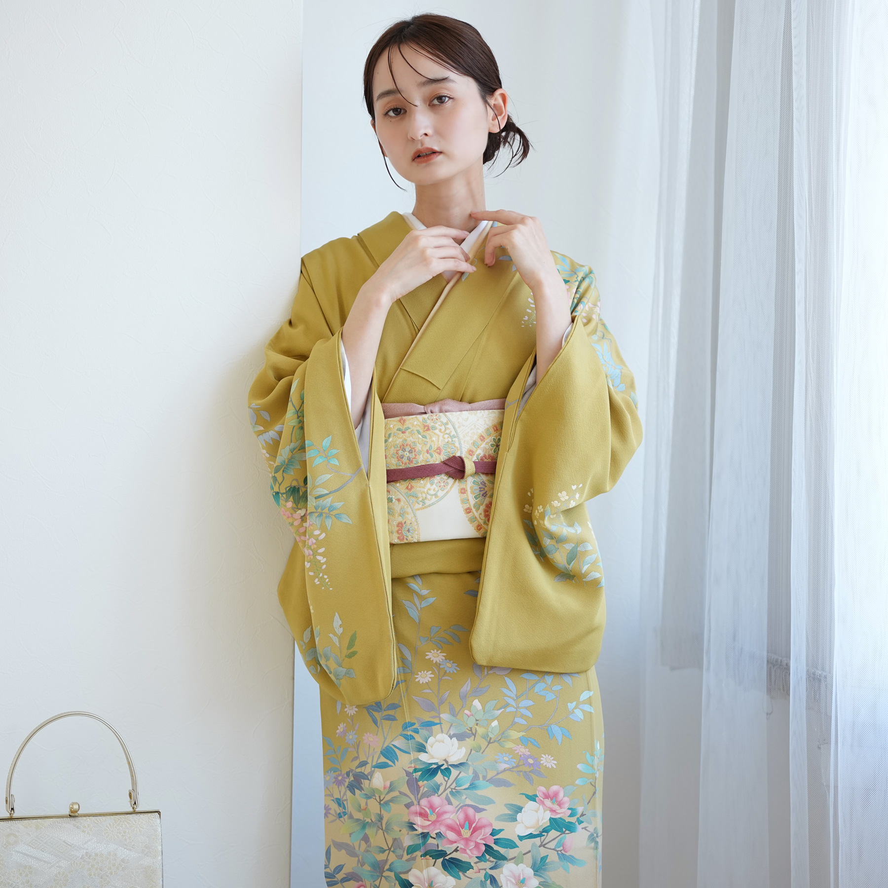 レンタル 訪問着 おしゃれ フルセット 結婚式 卒業式 入学式