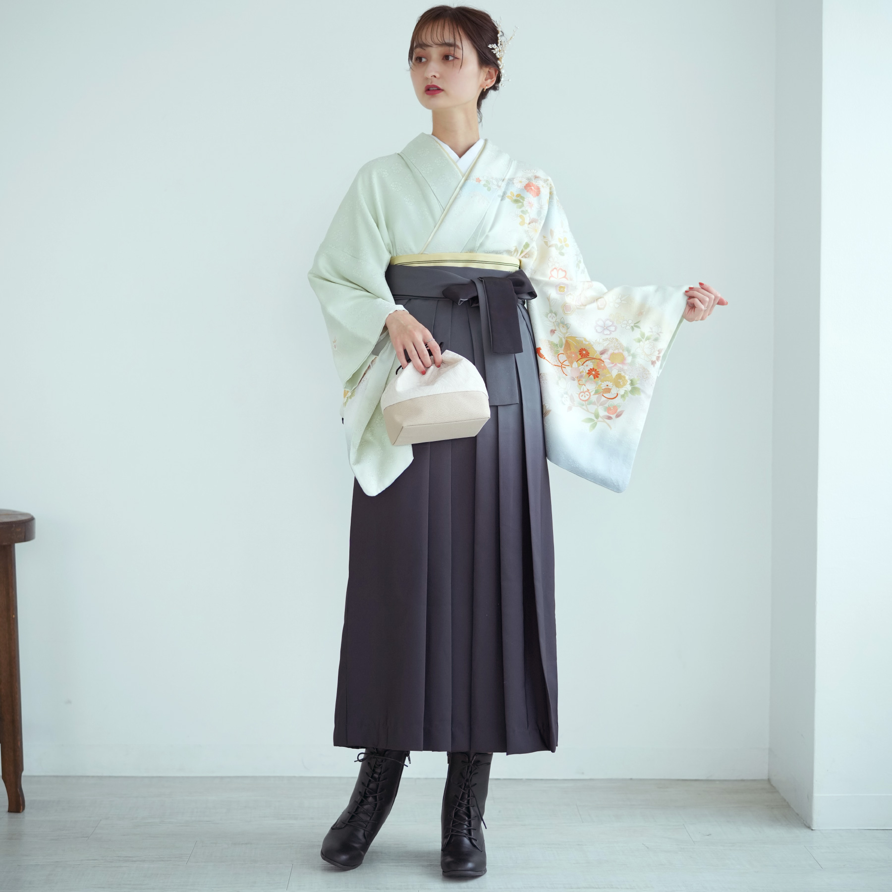 訪問着 袴 18点セット（サブ2画像）