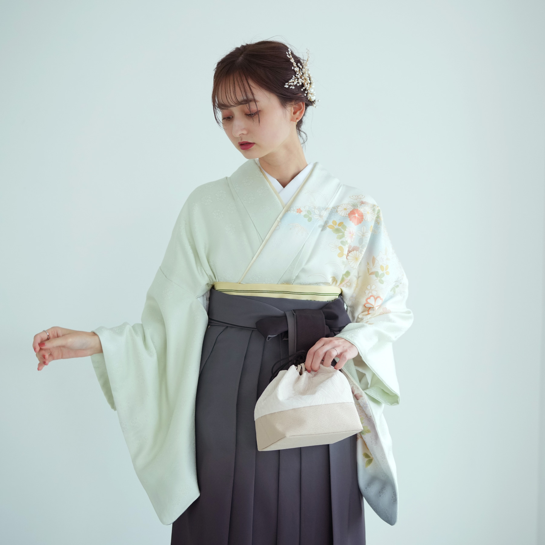 訪問着 袴 18点セット（サブ5画像）