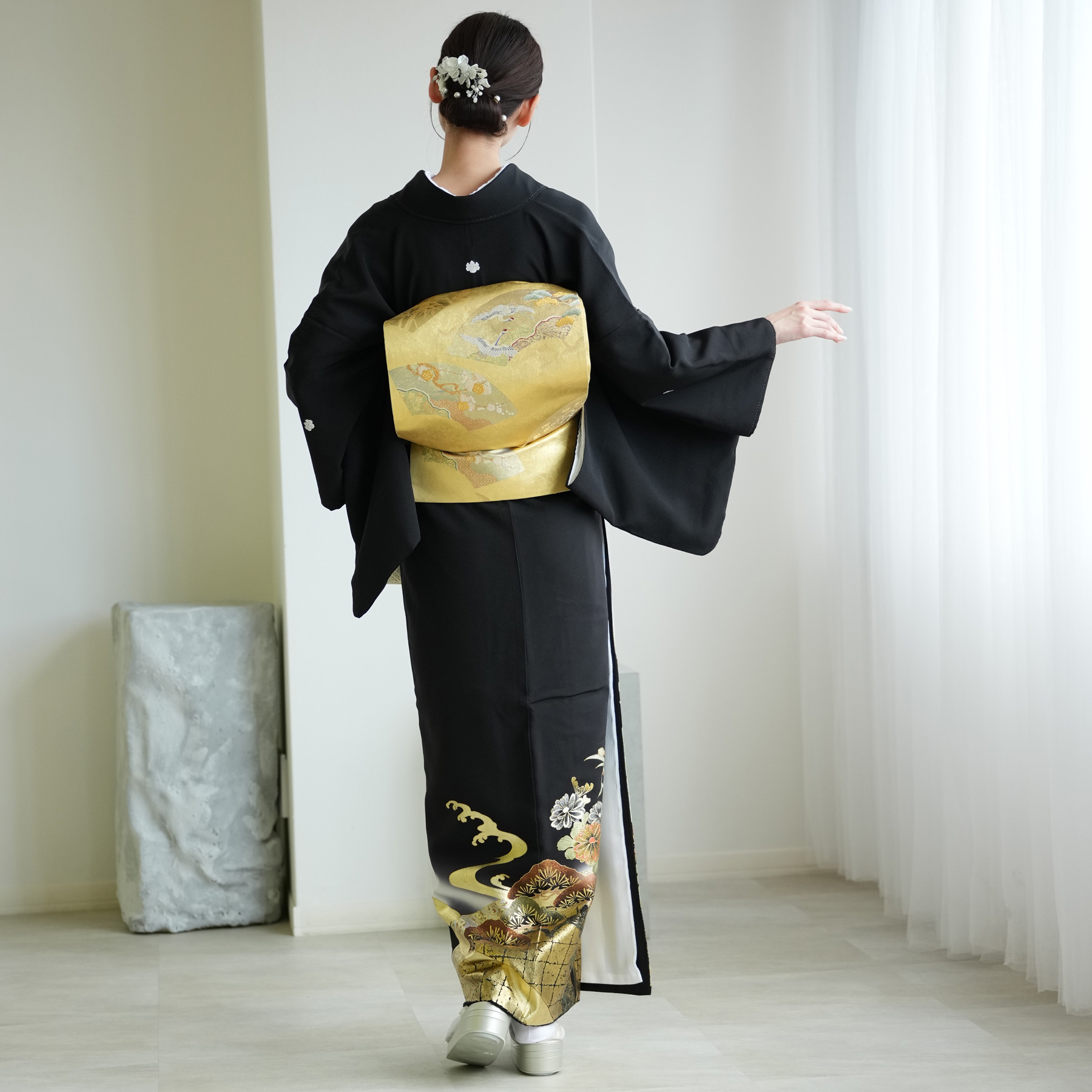 YUMI KATSURA（ユミカツラ） レンタル 黒留袖 桂由美 留袖 フルセット