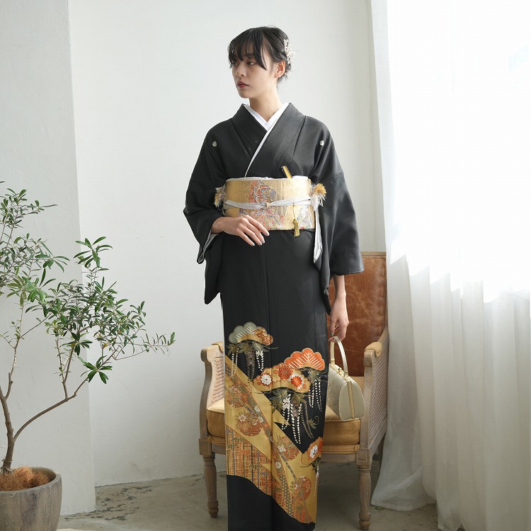 【11】送料込み 黒留袖 15点まとめて バラ売り不可着物着用可能〜汚れあり 10】送料込み 黒留袖 15点まとめて バラ売り不可着物着用可能