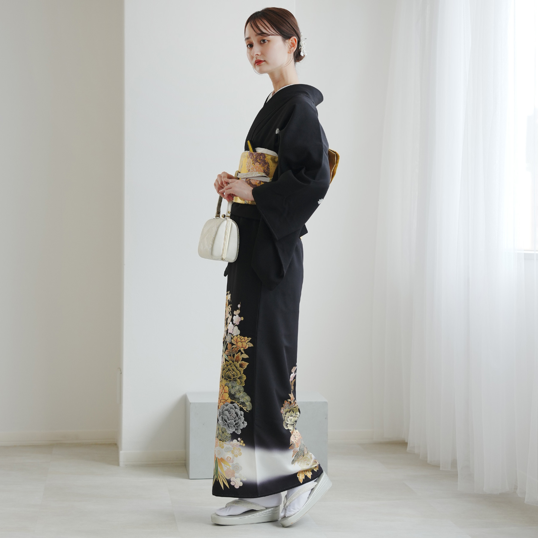 YUMI KATSURA（ユミカツラ） 黒留袖 レンタル 桂由美 20点フルセット