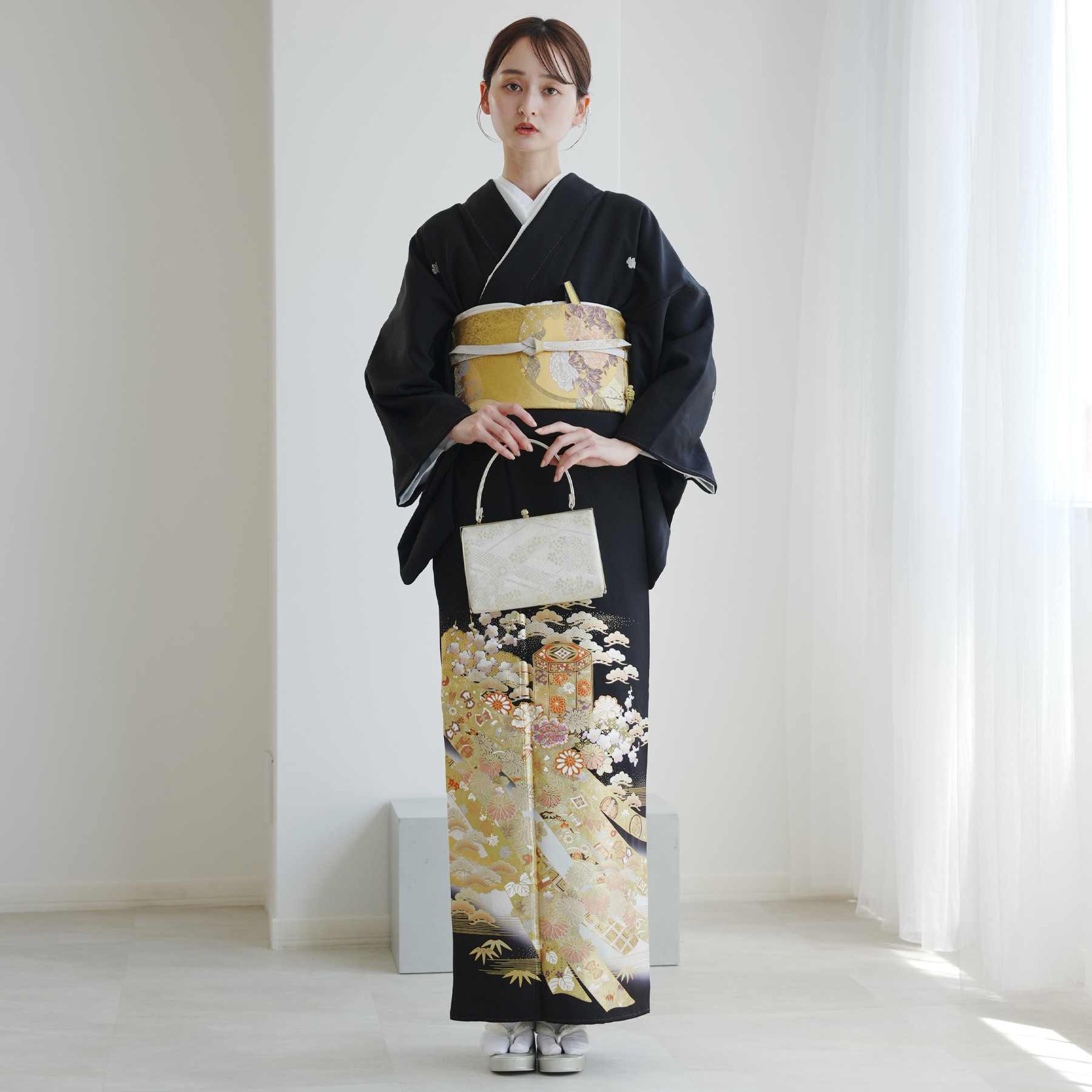 YUMI KATSURA（ユミカツラ） レンタル 黒留袖 桂由美 20点フルセット