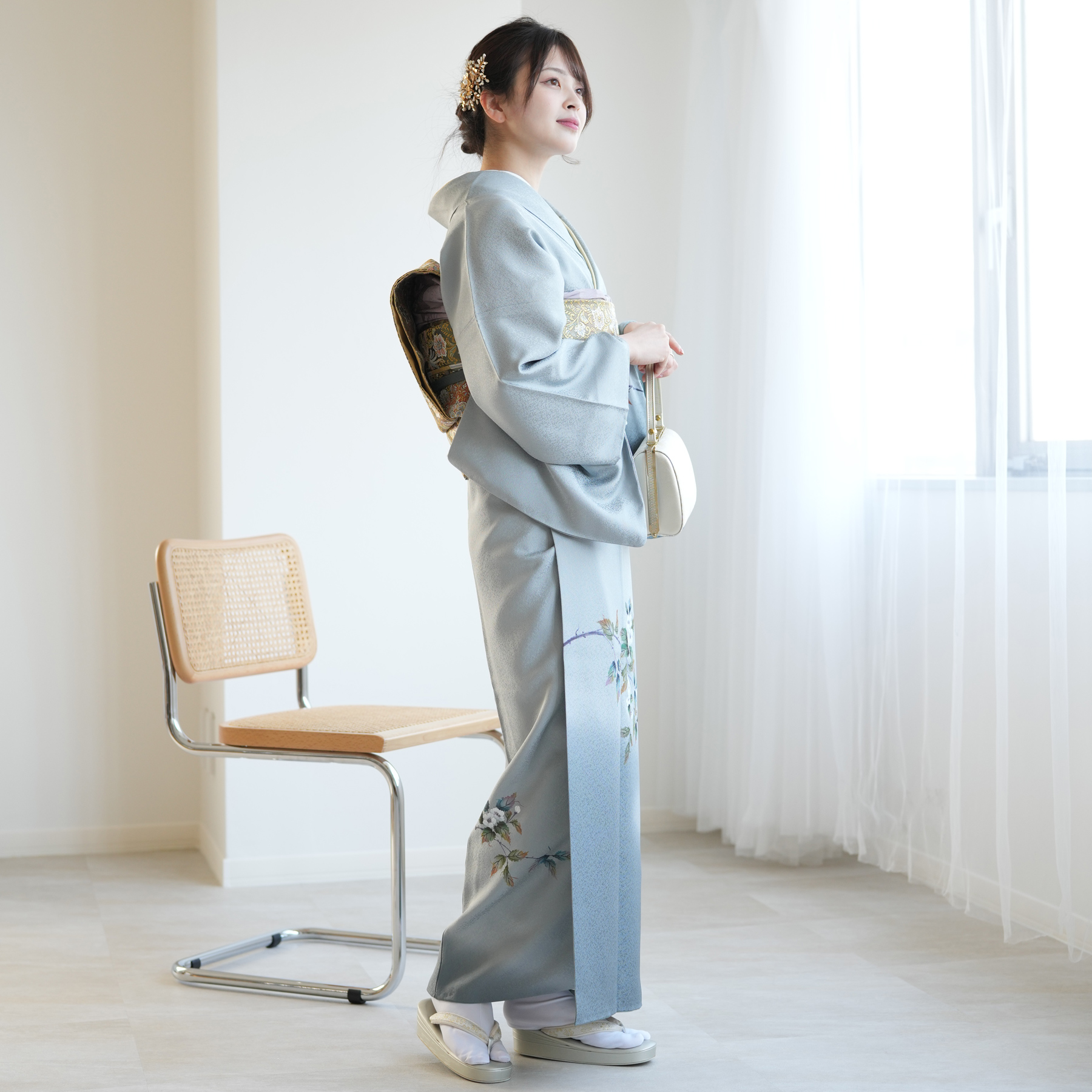 レンタル 付け下げ 母 フルセット 20点セッ...の詳細画像3