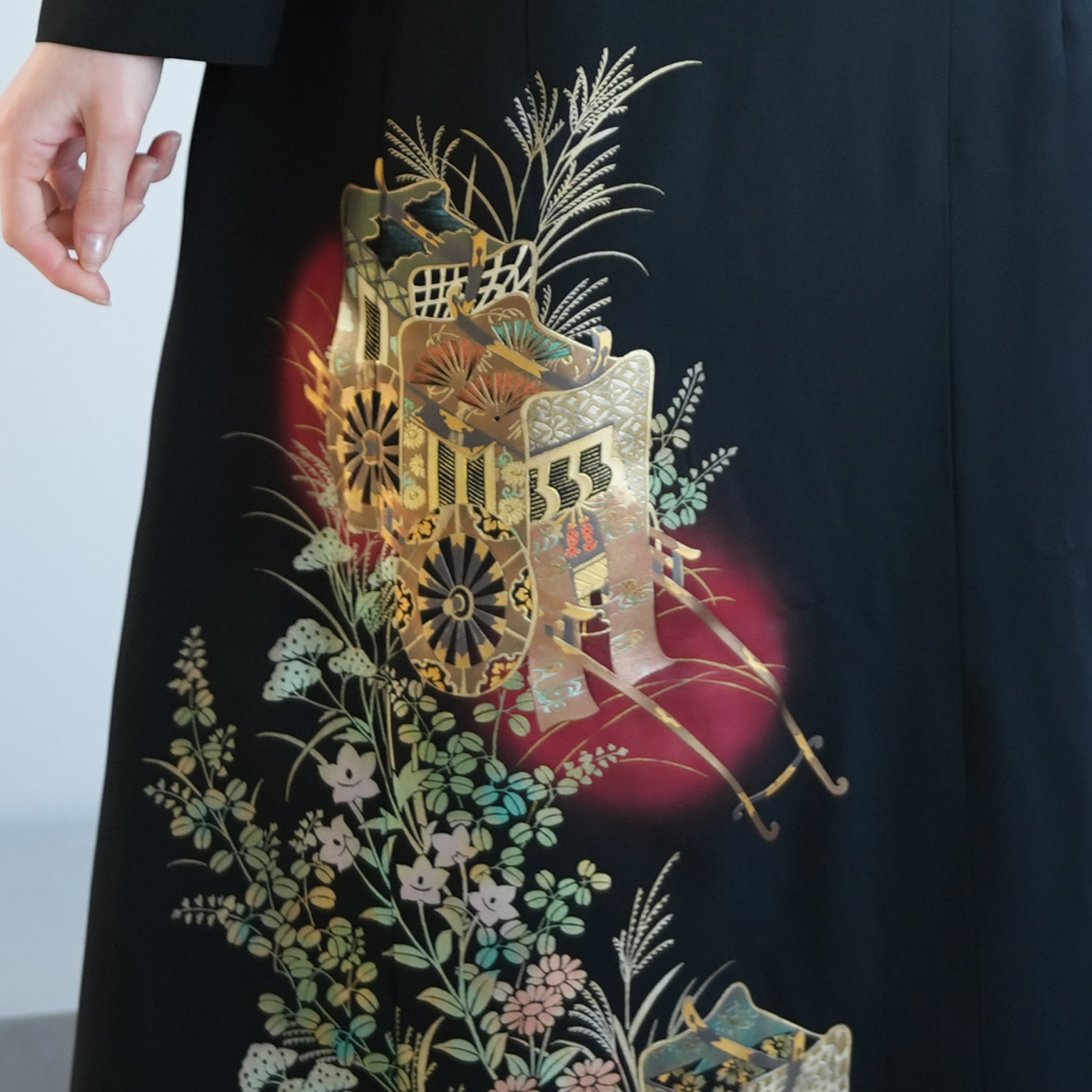 留袖ドレス（ kimono dress formal ）