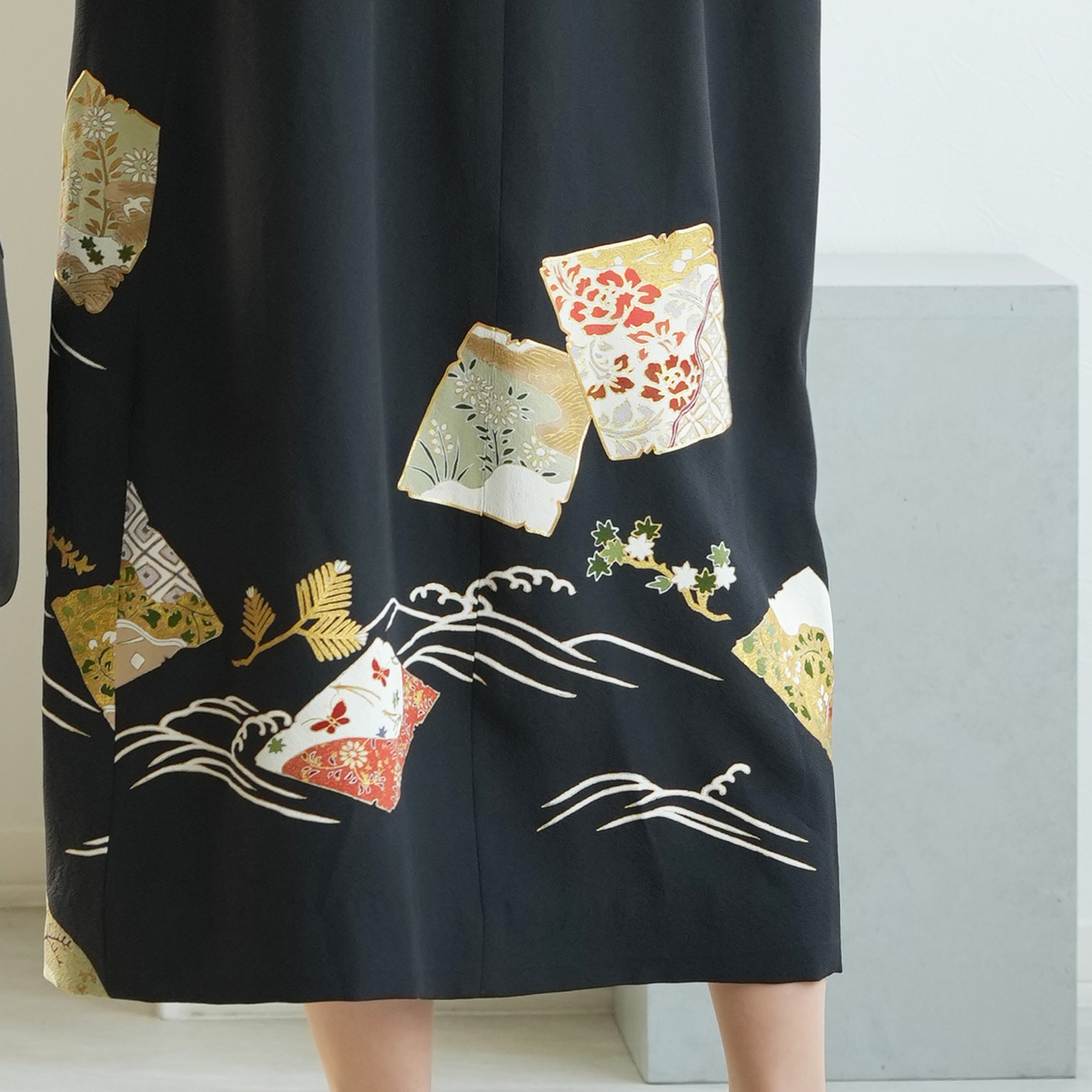 留袖ドレス（ kimono dress formal ）