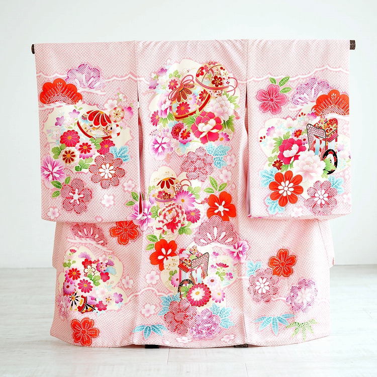 お宮参り レンタル 女の子 産着 祝着 古典柄 レトロ アンティーク系 6