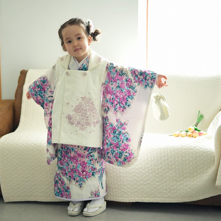 レンタル 七五三 3歳 女の子 フルセット J...の詳細画像3