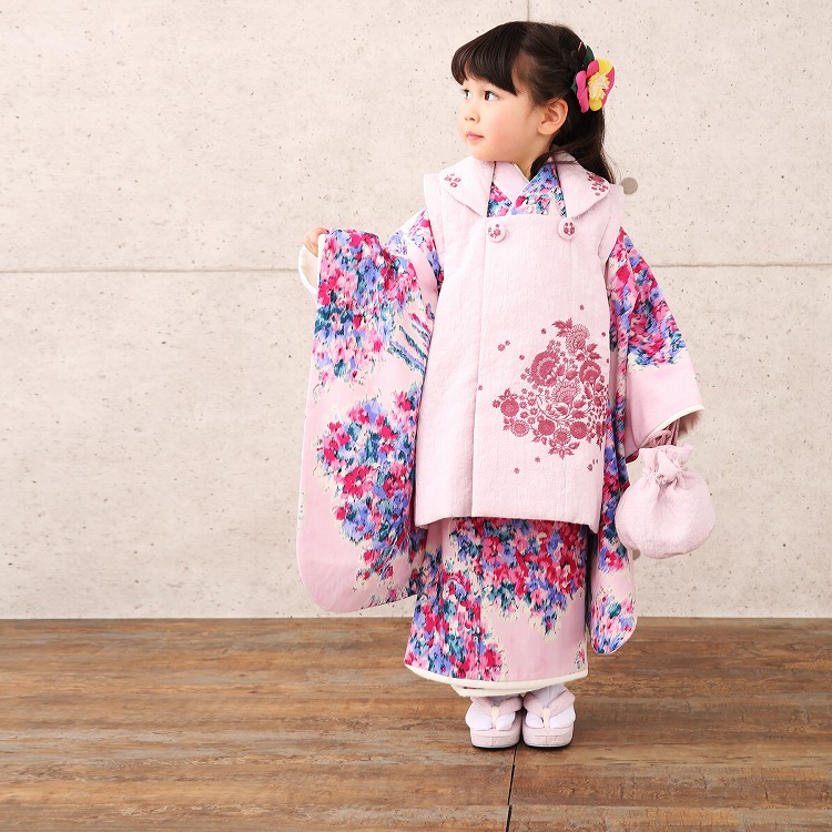 レンタル 七五三 3歳 女の子 フルセット J...の詳細画像3