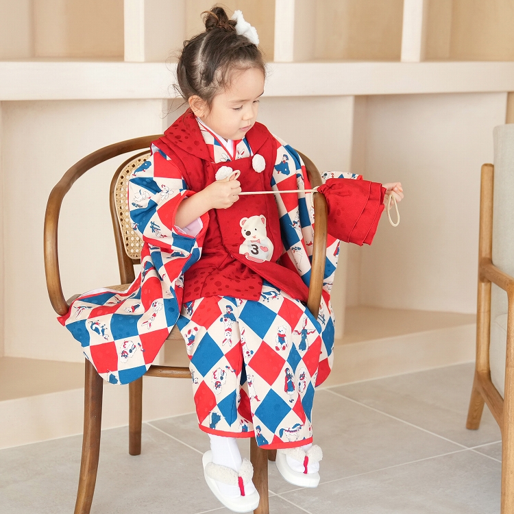 に初値下げ！ 新品 七五三セット utatane 七五三 着物 3歳 女の子