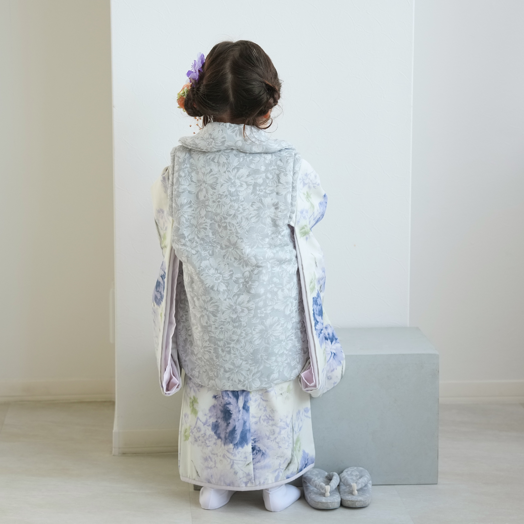 レンタル 七五三 3歳 女の子 被布 フルセッ...の詳細画像5