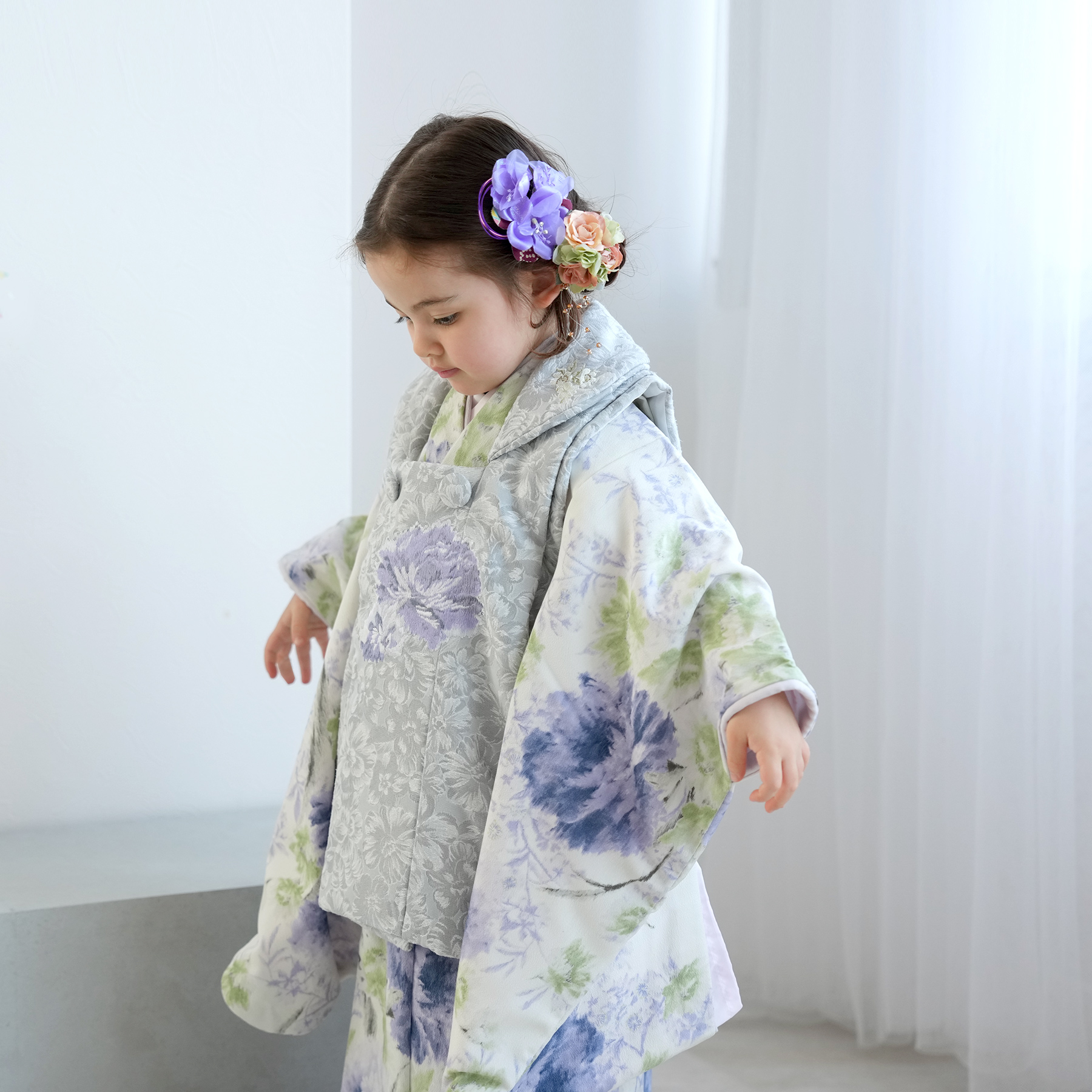 レンタル 七五三 3歳 女の子 被布 フルセット JILL STUART / ジル