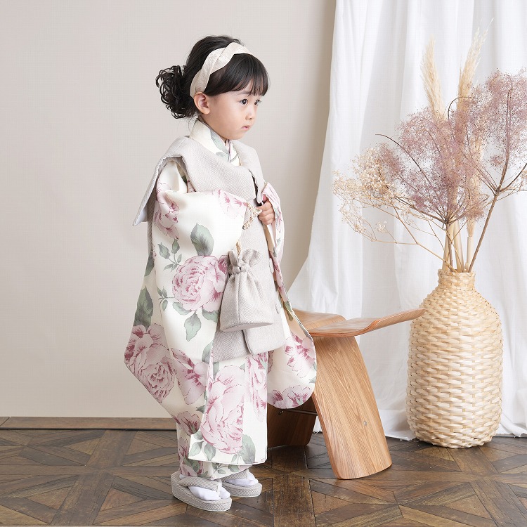 レンタル 七五三 3歳 女の子 フルセット ひよこ商店 古典柄