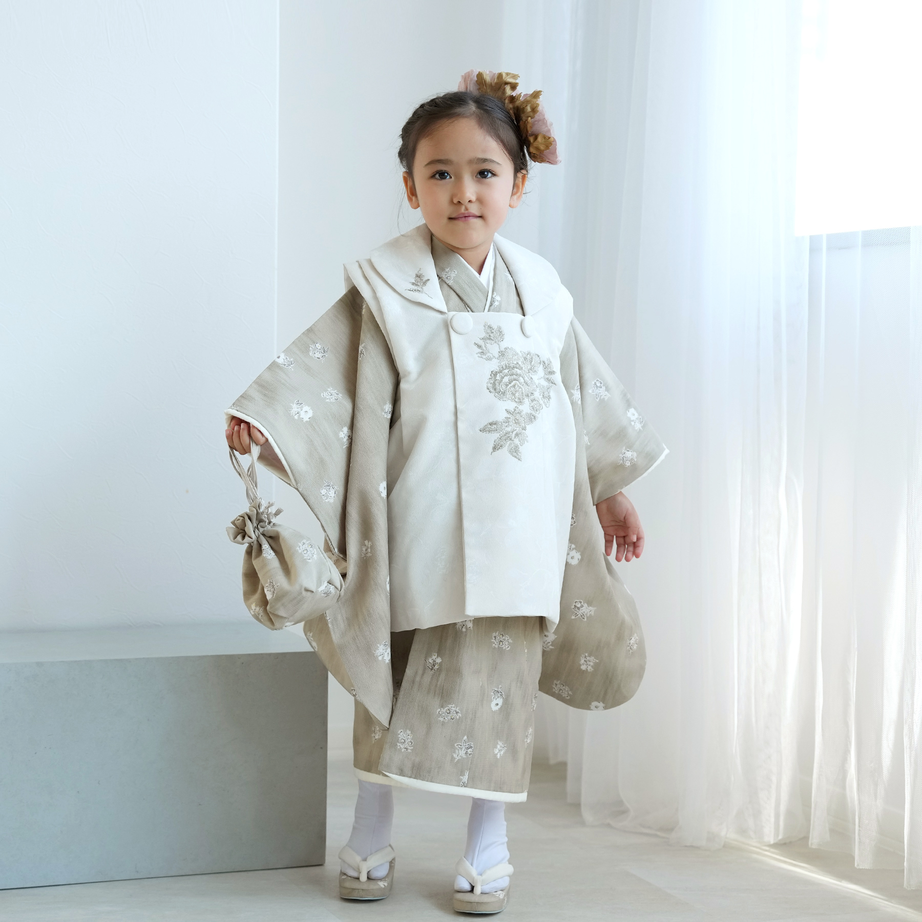 レンタル 七五三 3歳 女の子 フルセット J...の詳細画像3