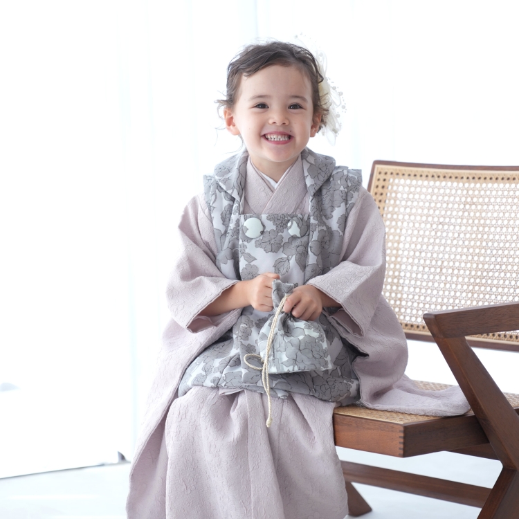 レンタル 七五三 3歳 女の子 七五三セット utatane 三歳 三才 女児
