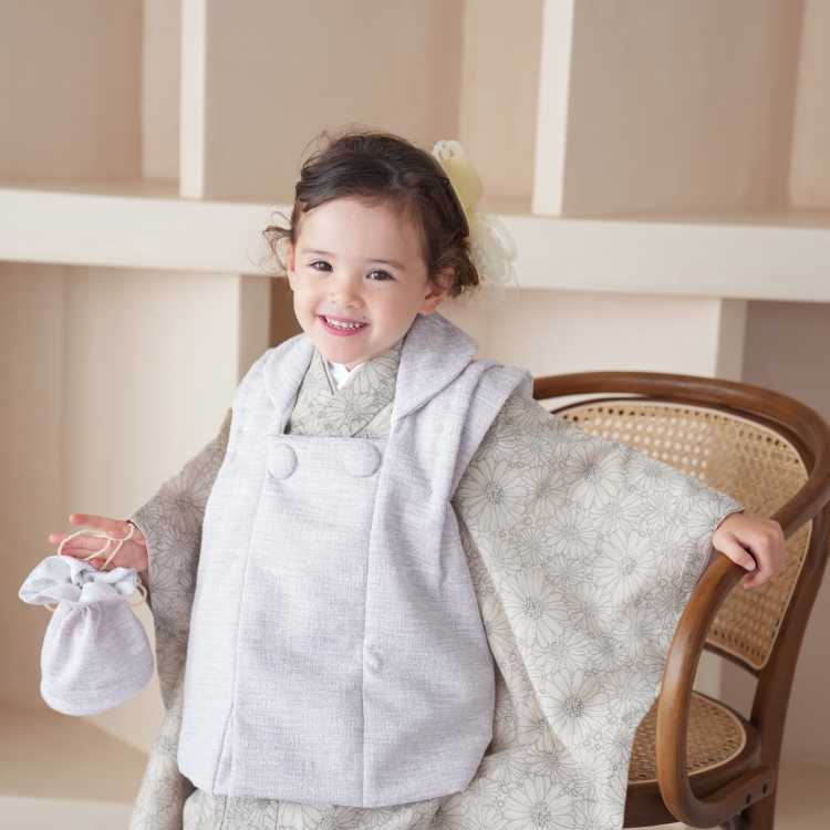 ✴︎utatane 七五三３歳用被服✴︎ レンタル 七五三 3歳 女の子 七五三セット utatane 三歳 三才 女児