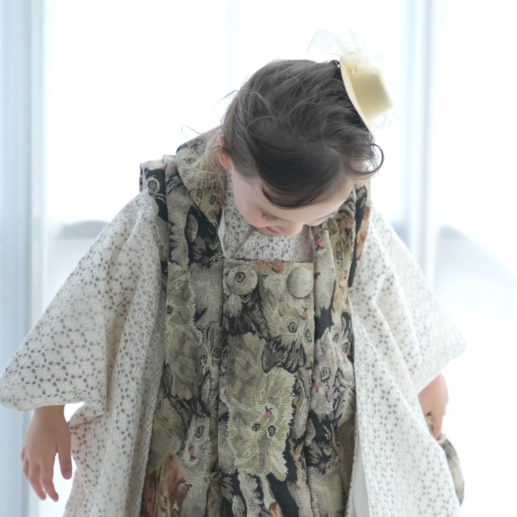 レンタル 七五三 3歳 女の子 七五三セット 被布 utatane 三歳 三才 3才