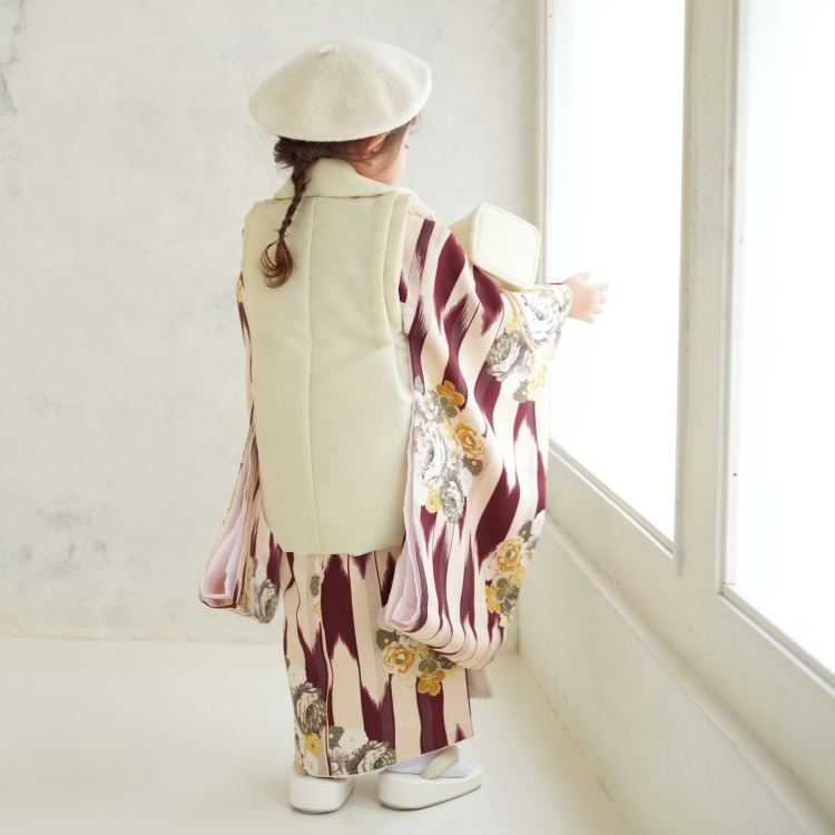 レンタル 七五三 3歳 女の子 七五三セット 被布 フルセット ニコ