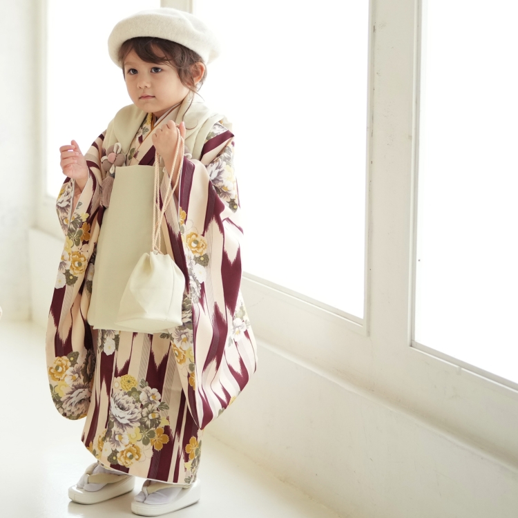 レンタル 七五三 3歳 女の子 七五三セット 被布 フルセット ニコ