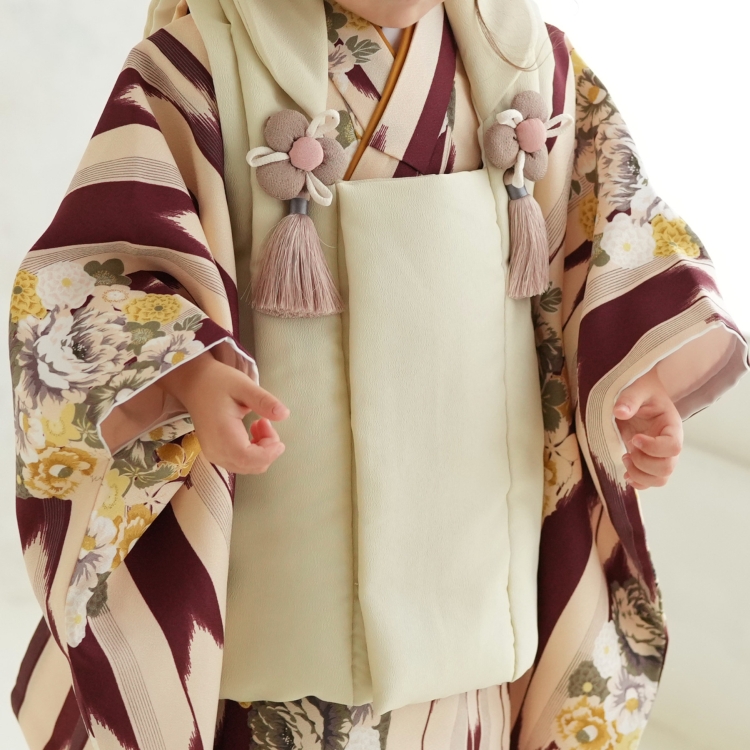 レンタル 七五三 3歳 女の子 七五三セット 被布 フルセット ニコ