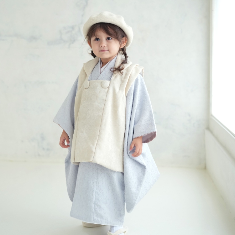 【期間限定お値下げ♩】かぷり　ウタタネ　三歳女の子　七五三セット レンタル 七五三 3歳 女の子 七五三セット かぷり レトロ モダン