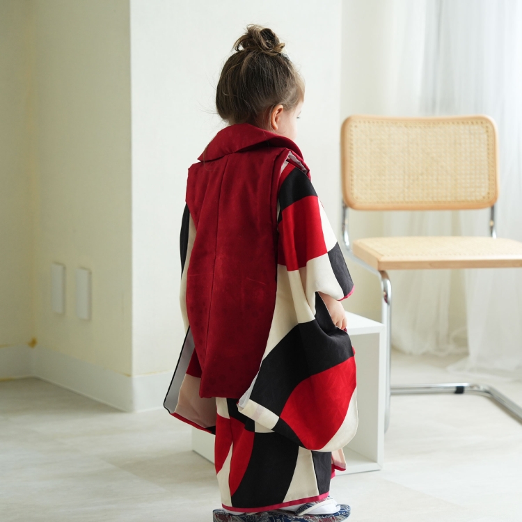レンタル 七五三 3歳 女の子 七五三セット モダンアンテナ