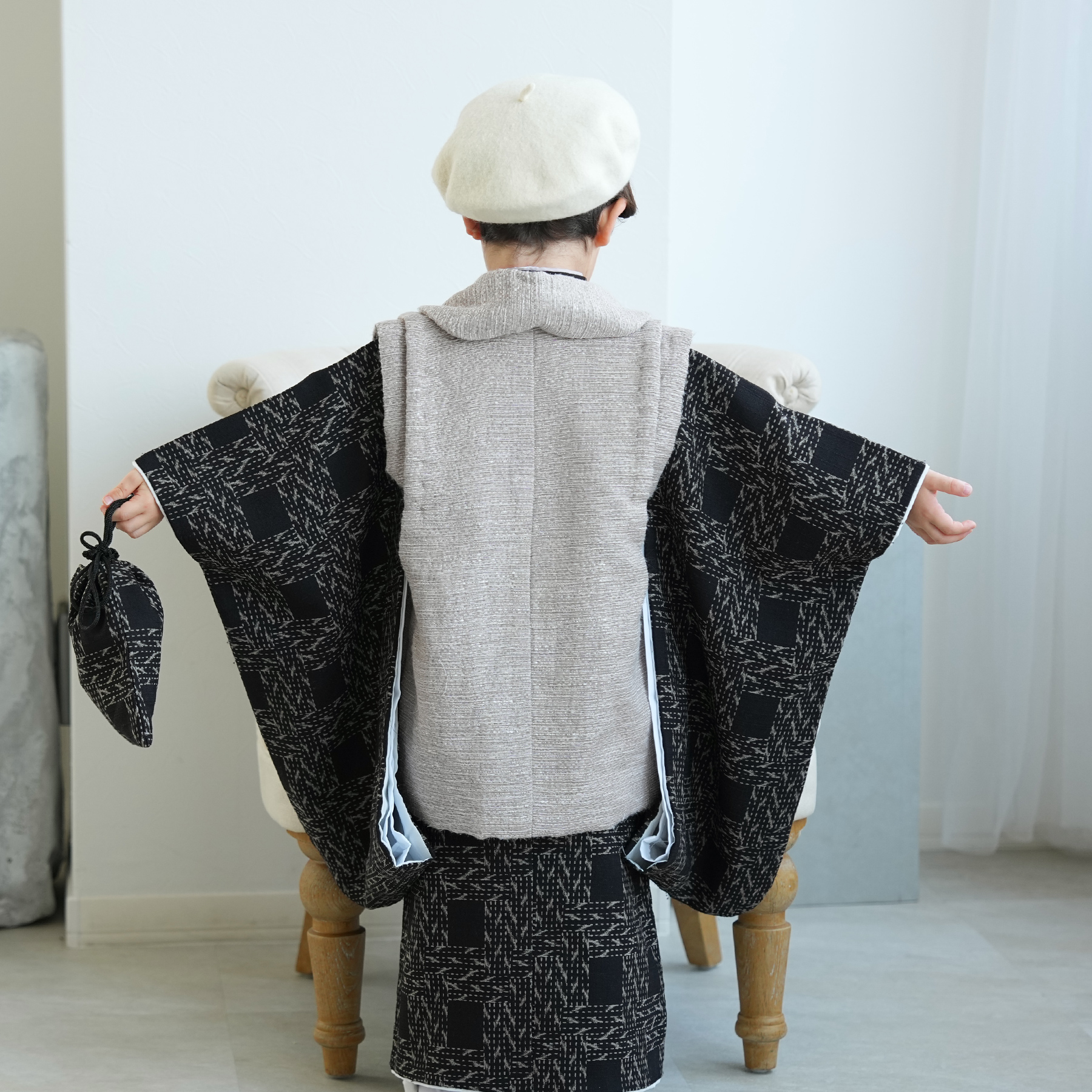 レンタル 七五三 3歳 男の子 セット utatane レトロ モダン 男 男児