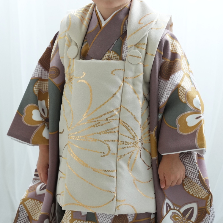 レンタル 七五三 3歳 男の子 被布 フルセット ひよこ商店 古典 レトロ
