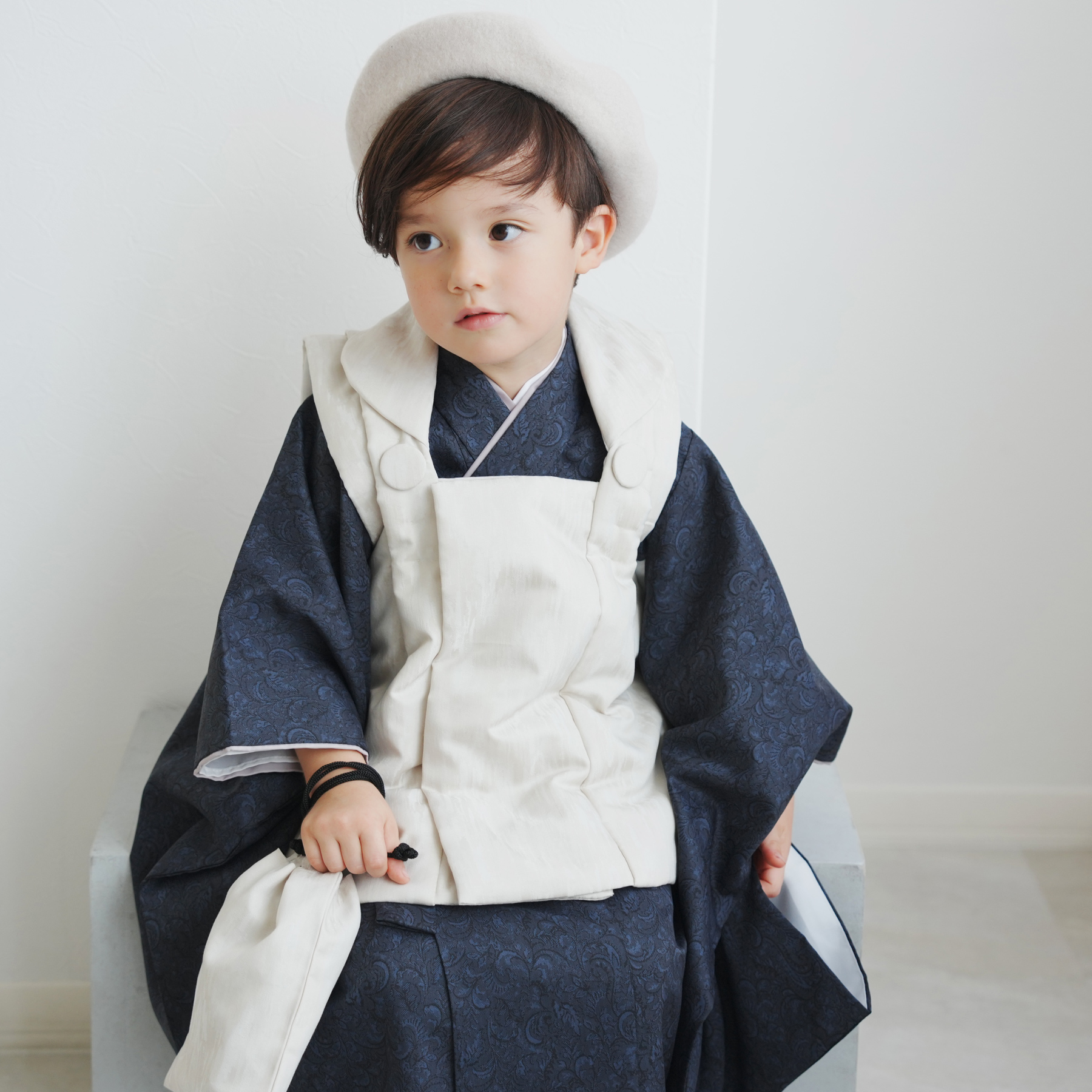 七五三 3歳 着物セット  ベレー帽 ひよこ商店 楽天市場】【ひよこ商店 kids 七五三 着物 3歳 女の子 ベレー帽