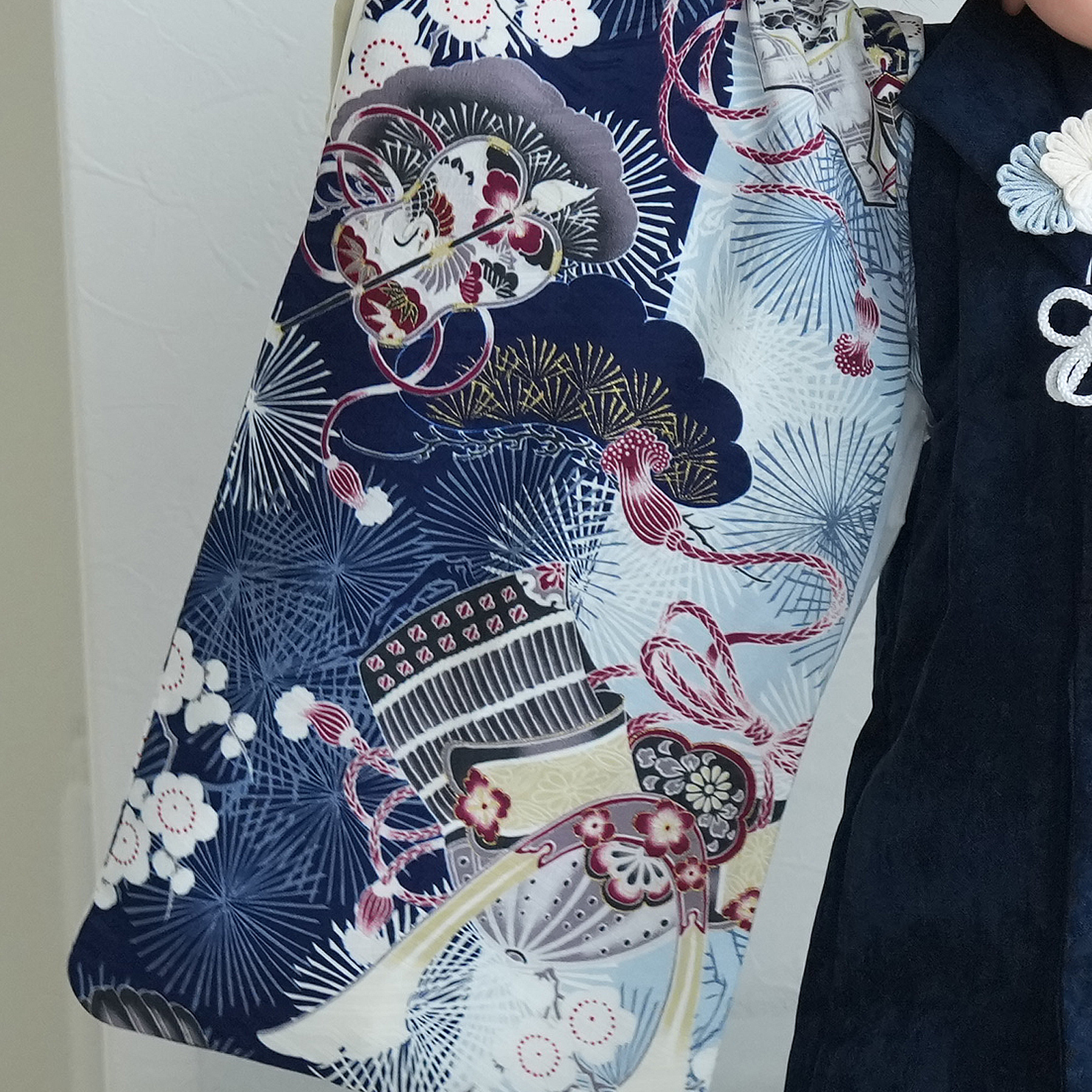 レンタル 七五三 3歳 男の子 華徒然 七五三セット 被布セット 松に鷹