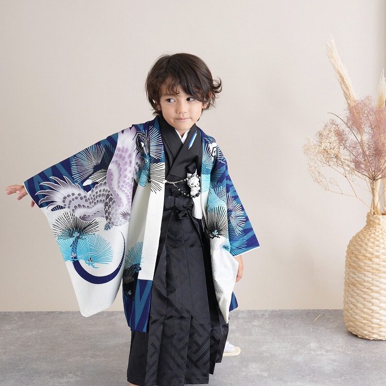 5歳男の子袴 レンタル 七五三 5歳 男の子 袴 セット 瀬戸大也×JAPAN STYLE