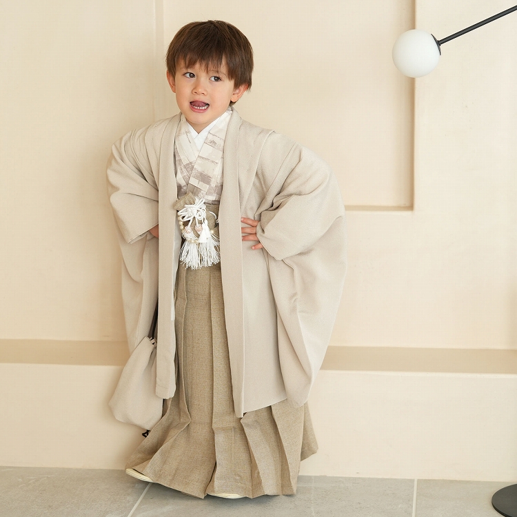 レンタル 七五三 5歳 男の子 utatane レトロ ナチュラル ジャガード