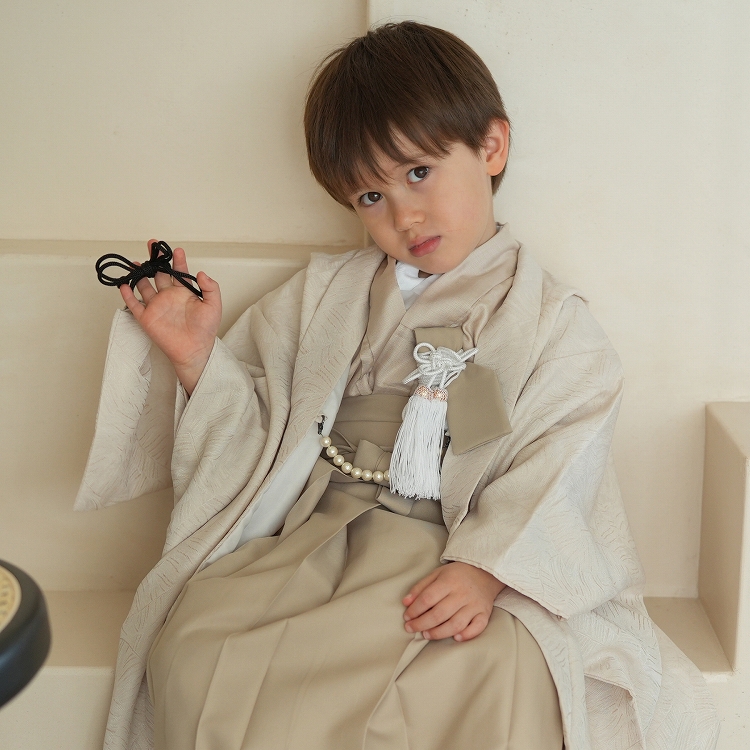 レンタル 七五三 5歳 男の子 七五三セット かぷり レトロ モダン