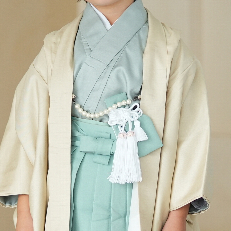 レンタル 七五三 5歳 着物 男の子 袴 七五三セット かぷり レトロ