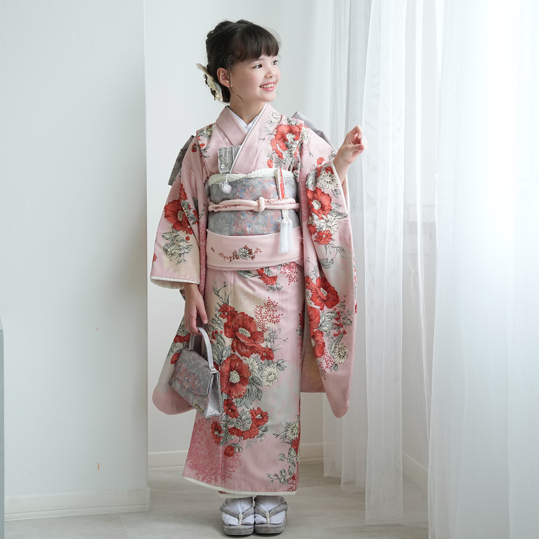 レンタル 七五三 着物 7歳 セット JILL STUART ジル・スチュアート