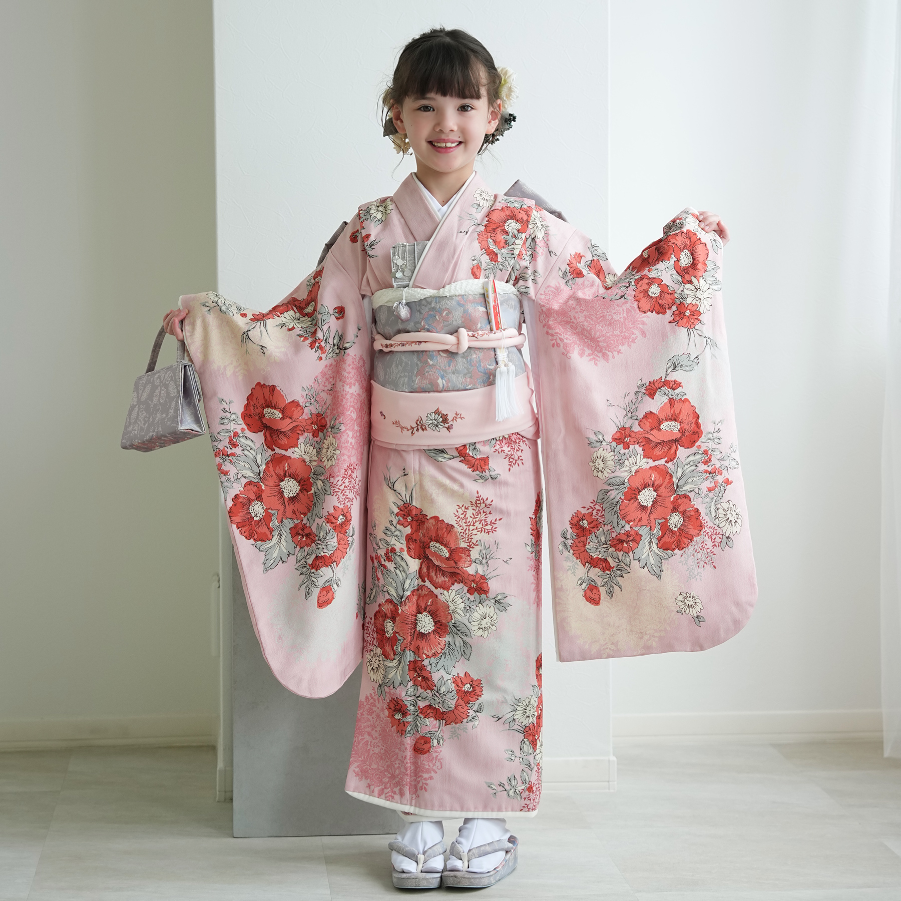 レンタル 七五三 着物 7歳 セット JILL STUART ジル・スチュアート