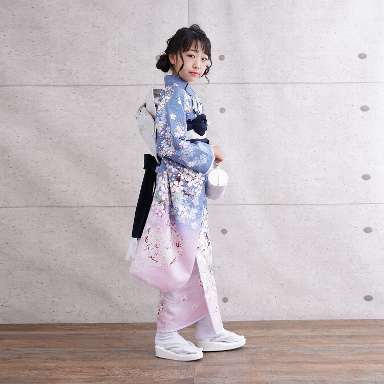 レンタル 七五三 7歳 セット NATURAL BEAUTY レトロモダン系 花