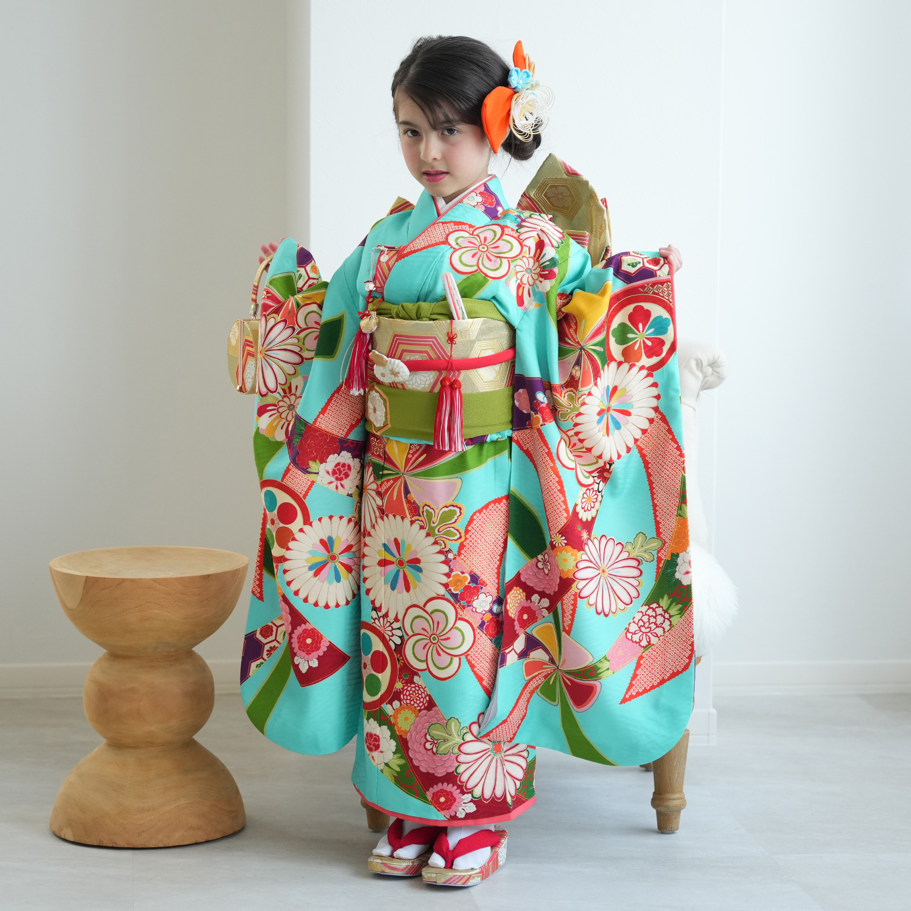 LOWRYS FARM（ローリーズファーム） レンタル 七五三 7歳 セット 絵羽