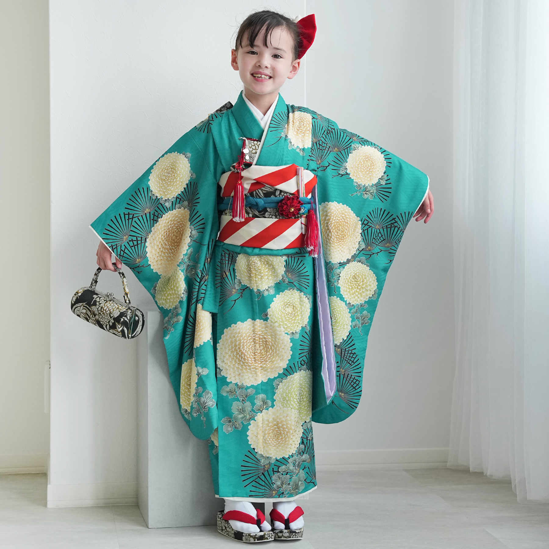 LOWRYS FARM（ローリーズファーム） レンタル 七五三 7歳 着物 セット