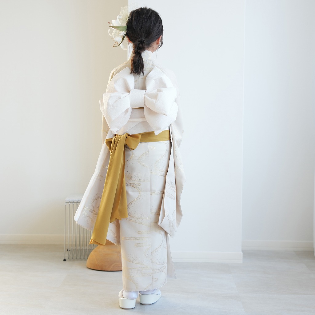 レンタル 10歳 振袖セット 女の子 ひよこ商...の詳細画像5