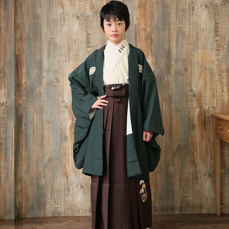 袴 レンタル 小学生 男子 着物 男児 セット 小町kids 古典柄 レトロ