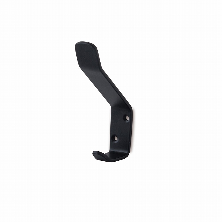 壁掛け アイアン フック L 2個セット シングル ダブル 耐荷重量5kg 壁