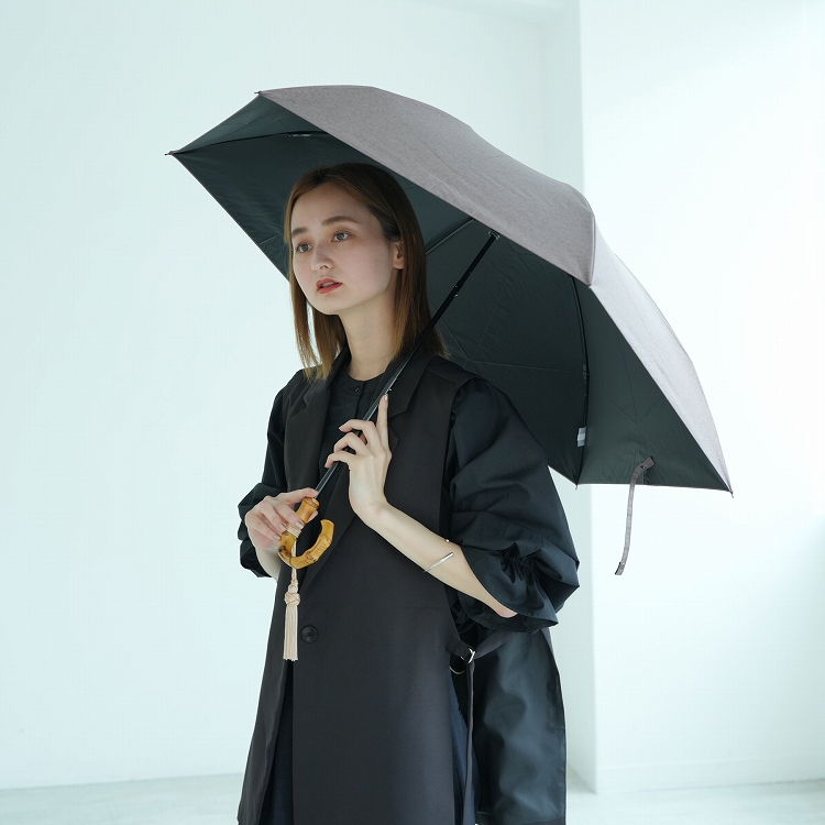 utatane 日傘 完全遮光 折りたたみ 軽量 晴雨兼用 3段 親骨55cm