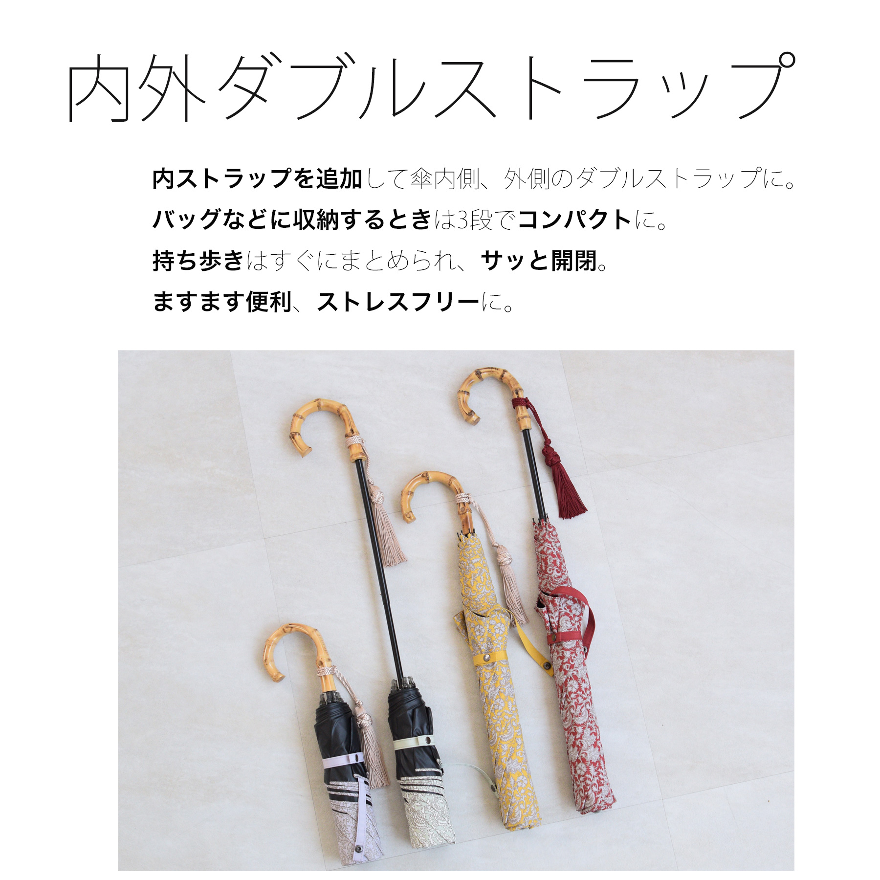 日傘 完全遮光 たたみやすい