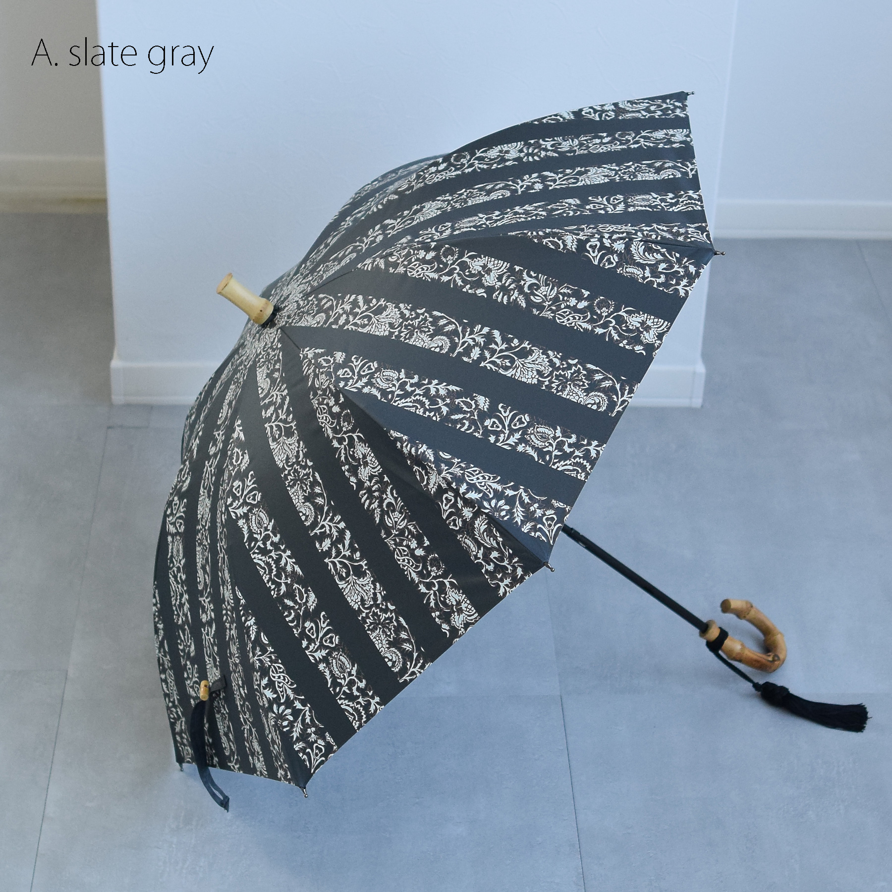utatane 日傘 完全遮光 長傘 小さめ 軽量 晴雨兼用 親骨47cm