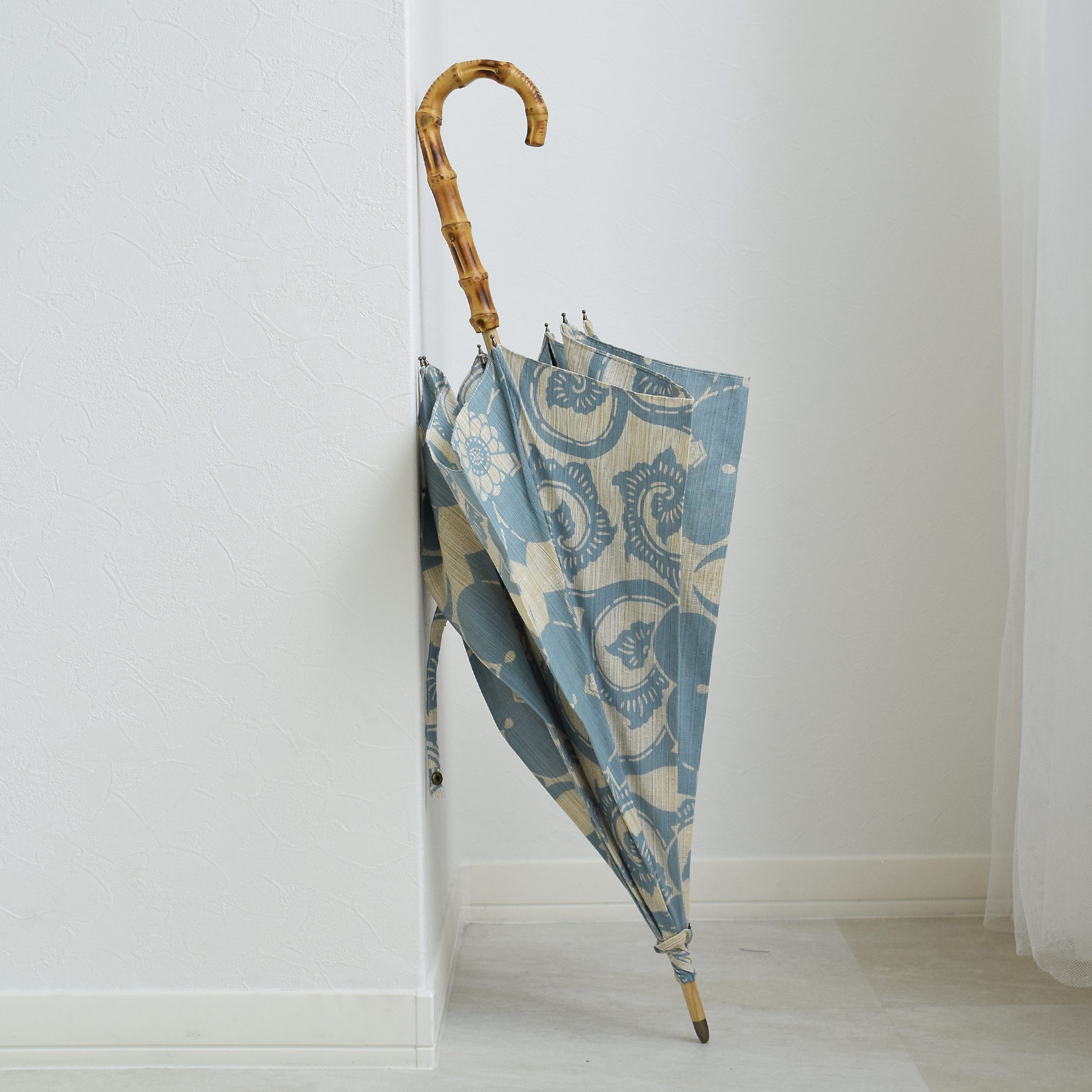 utatane 日傘 長傘 utatane×注染工房 日本製小幅生地使用 親骨50cm