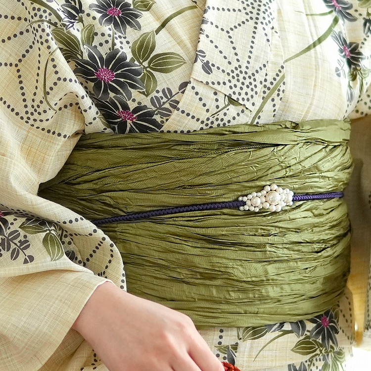 utatane 浴衣 セット レディース フリーサイズ 3点セット（浴衣