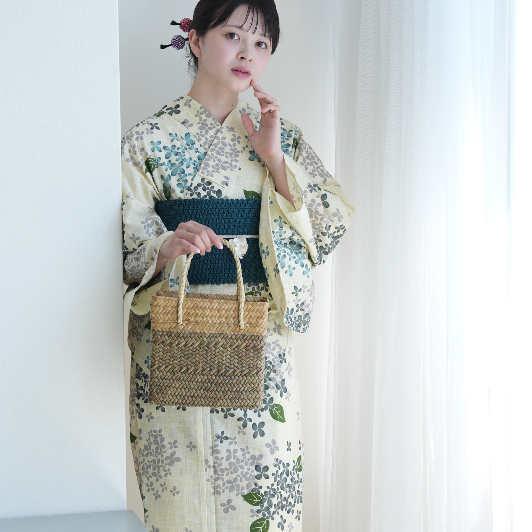 浴衣通販 utatane - ベージュ系浴衣｜Yahoo!ショッピング