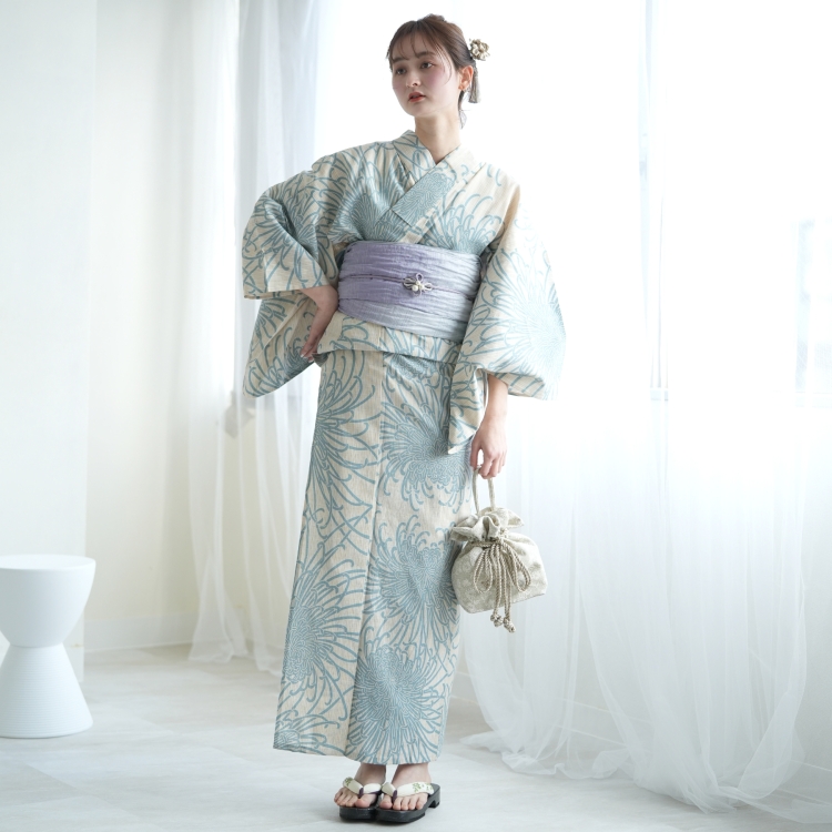 utatane｜utatane/(W)レディース 浴衣 帯 下駄 3点セット