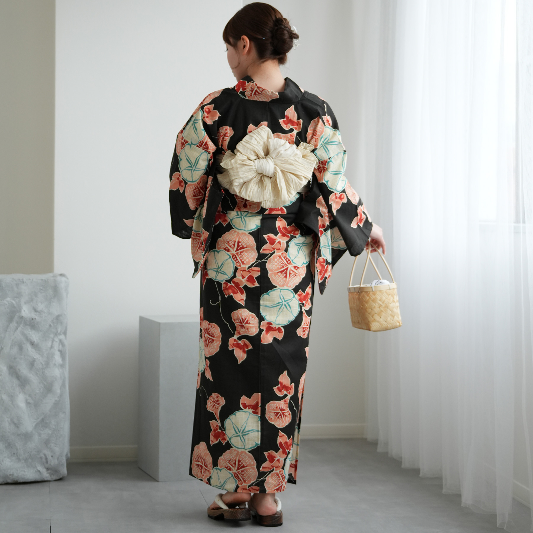utatane 浴衣 レディース セット 高級変わり織 フリーサイズ 綿